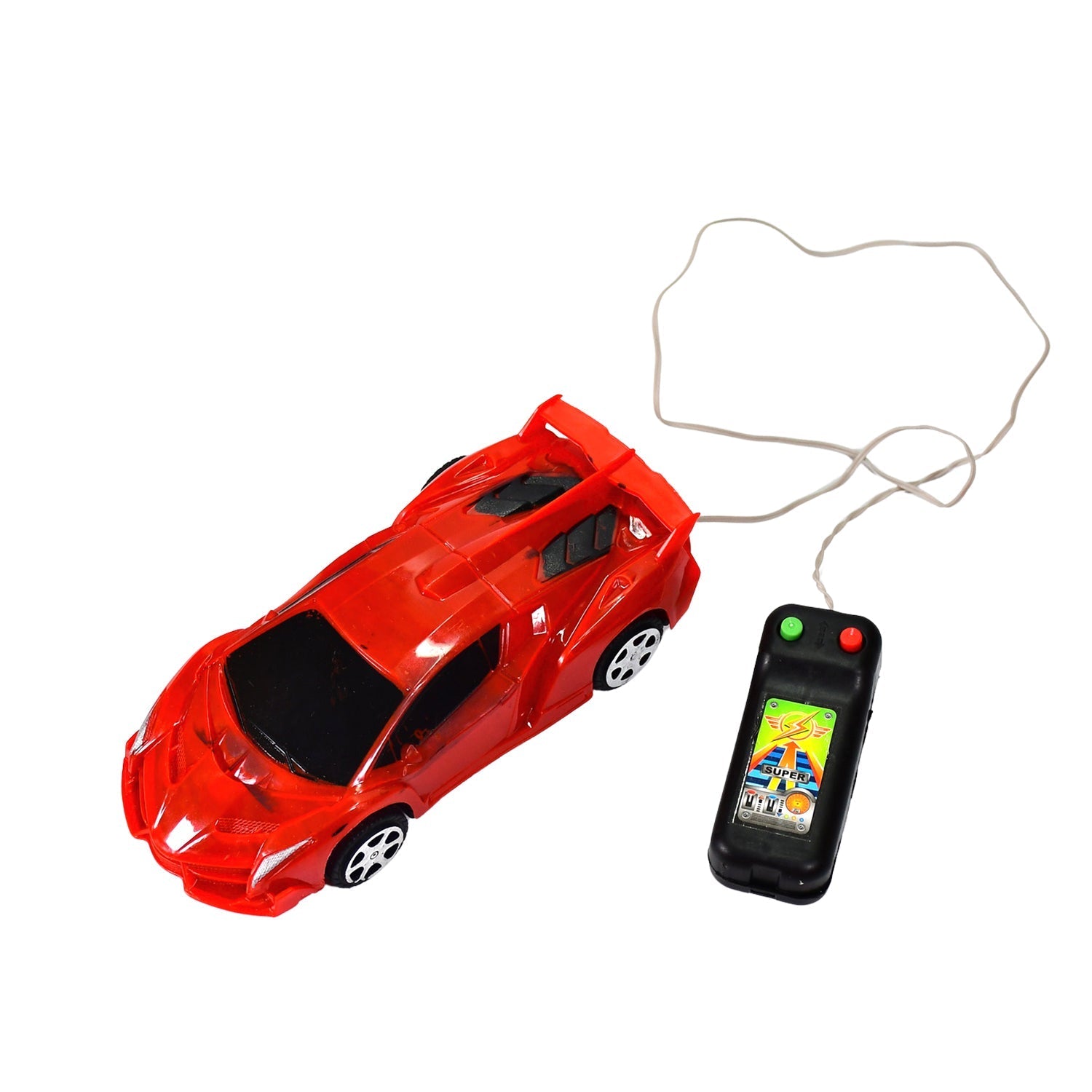 Toy racing car with remote control Toy racing car with remote control